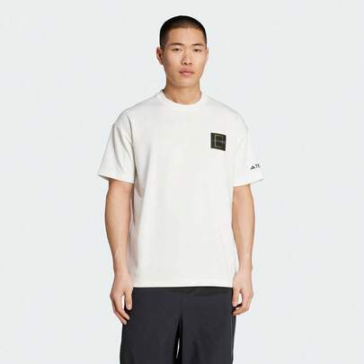 Adidas 男士 U NATGEO GF TEE 短袖T恤，针织无领短袖 TKC5417