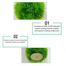 1/3pcs Aquarium Decor Grass Ball - PVC Lotus Grass Plant Cluster, For Fish Tank Landscaping - Artificial Water Plants Decor, Suitable For Aquatic Environment - Fade-Resistant Artificial Plant Decoration - A - View 10