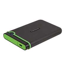 Transcend StoreJet TS2TSJ25M3C Disco Duro Externo de 25 Pulgadas 2 TB Gris Oscuro - Verde - Ver 1