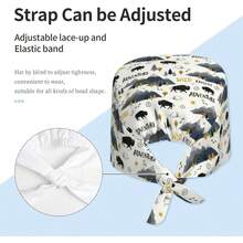 St. Day Shamrock Working Cap With Sweatband, Irish Green Clover Print Scrub Caps For Women Men, Suitable For Work, Fashionable Wear, And Hair Protection.The Perfect Gift Choice For Valentine's Day, Birthdays, Anniversaries, Or For Your Boyfriend, Girlfriend, Family, Or Best Friend. - 漫遊野生動物 - 查看 5