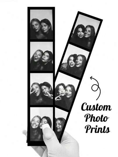 1/4/8 st anpassade fotoutskrifter | Romantisk present till par, jubileumsminne, personligt foto för alla hjärtans dag-överraskning | Lämplig för par, romantiska presentälskare, jubileumsfirare, alla hjärtans dag-planerare, dejtkvällsorganisatörer, presenttillverkare för par, entusiaster av kärleksminnen | Stöd för uppladdning av parfoton, romantiska parfoton, jubileumsfoton, alla hjärtans dag-presentfoton