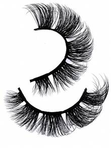 14 Pairs Luxury 3D Faux Mink Lashes - Thick, Fluffy, Elegant D-Curl False Eyelashes, Natural Look, Fluffy Cat Eye Lashes, Suitable For Bold Eye Makeup, Reusable, Ideal For Beginners, Suitable For All Occasions - Natural Lashes - View 3