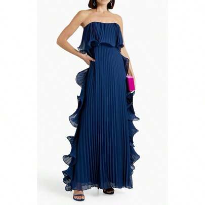 Pleated Chest-Wrapp…