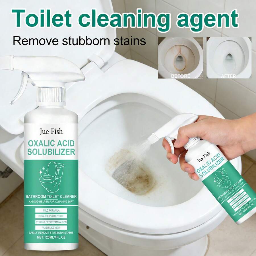 Toilet Decontamination Cleaner Multi-Effect Dirt Dissolving Agent Toilet Tile Cement Floor Decontamination Deodorizing Clean - 綠色 - 查看 1