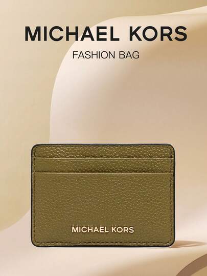Michael Kors Slim Minimalist Front Pocket Wallet, RFID Blocking Credit Card Holder Wallet