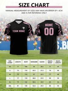 1pc Customized 2026 World Cup Football Team Player Number And Name Can Be Personalized. Football Team Jersey - Black - View 2