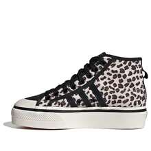 (MUJER) Adidas Nizza Platform Mid 'Leopardo - Marrón - Ver 1