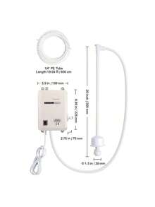 Bottled Water Dispenser Pump System, 5 Gallon Dispensing System, Automatic Electric Water Dispenser, Single Inlet Water Jug Pump, Compatible Use With Coffee/Tea Machine, Refrigerator, Ice Maker - trắng - Xem 10