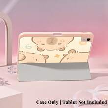 1 Peça Capa Protetora com Slot para Caneta, Suporte Magnético Multi-Ângulo, Função Dormir/Despertar Automática, Capa de Tablet Kawaii Compatível com Pro/Air/Compatível com Samsung Galaxy A9/S9/S7/S10+/Compatível com XIAOMI Pad/5/6/7 - Multicolorido - Visão 8