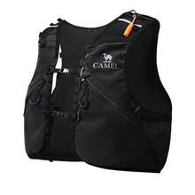 CAMEL CROWN 可折叠大容量旅行背包，短途旅行及健身收纳包 - 幻影黑 - 查看 2