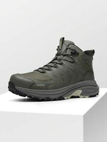 Men's Armadillo FieldLite PRO Waterproof Hiking Boots | Lightweight All-Day Comfort For Trekking, Camping & Climbing - Army Green - View 2