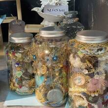 Mystery Jewelry Jar Surprise Set, Bohemian/Classy/Goth Styles, Women's Alt Accessories, Cross/Moon/Star/Butterfly, For Parties & Gifting - 神秘隨機 - 查看 6