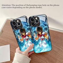 Funda para teléfono Cosmic Hero Knight Compatible con fundas para teléfonos   17  16 Pro Max  15 Pro Max  13 y  12 Elegante, resistente al agua, a los golpes y a las caídas Un gran regalo para familiares, amigos, amantes, novios/novias y el Día de San Valentín - Negro - Ver 6