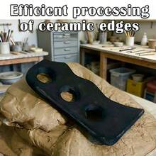 Rib Tool - Pottery Scraping Texture Tool - Ceramic Art Enthusiasts, Beginners, And Professionals Use For Scraping Textures - Multicolor - View 4