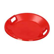 SENDERPICK 1PCS Downhill Snow Scooter Snow Sled Round Snow Sled - Red - View 9