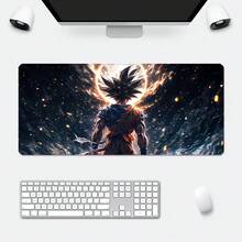 1pc Anime Go-Ku D-Dragons Balls Mousepad HD Printing Computer Gamers Locking Edge Non-Slip Mouse Pad XXL90x40cm Keyboard PC Desk Pad - Multicolor - View 7