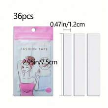36-Piece Women's Invisible Neck Patches - Sweat-Proof, Non-Slip, Seamless, Low-Cut, Suitable For Bras And Panties - Comfortable, Reusable, Easy-To-Use Accessories, Fits All Body Types, Solid Color, Bra Accessory, Underwear Patch - Trắng - Xem 8