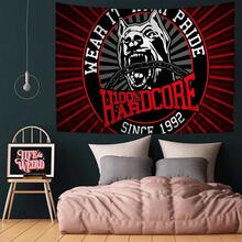 1pc,Bone Pattern 100 Hardcore Dog Colorful Tapestry Bohemian Style Tapestry Mandala Tapestry - 1PC - View 5