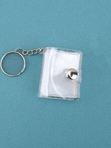 1pc 1-Inch 2-Inch Mini Photo Album With Keychain, Student Hanging Album For ID Photos, Fashion Portable Photo Album, Gift For Friends - Multicolor - View 26