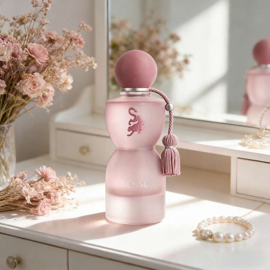 Pink And Red Leopard Print Perfume - 75ml/2.5 Ounces Large Capacity: A Fruity And Floral Women's Perfume With A Sweet And Warm Aroma, Suitable For Various Occasions Such As Daily Life And Parties. Unique Fragrance Makes You The Center Of Attention. A Gift For Women, A Women's Perfume