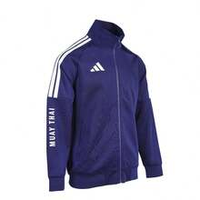 Áo khoác Adidas Classic 3-Stripes, áo khoác gió thể thao phong cách retro, trang phục thể thao đường phố cổ điển dành cho nam giới. - Màu xanh lam - Xem 9