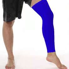 1pc Outdoor Sports Thigh High Compression Socks, Suitable For Running, Hiking, Cycling, Badminton, Basketball And Other Sports - Multicolor - View 29