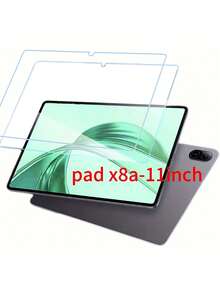适用于荣耀Pad X8a 11英寸（2024）的2片装9H硬度屏幕保护膜 - 防刮、防震、无气泡、高清晰度、光滑表面 - 专为荣耀Pad X8a 11平板电脑设计 - 渐变光泽，适用于游戏、视频通话、日常使用，高品质玻璃，无气泡贴合，屏幕保护膜，科技爱好者的必备屏幕保护用品，适用于日常防护、办公、家用平板电脑屏幕保护膜，防水防震防摔防刮。 - 透明綠X8A - 查看 20