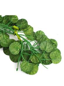 1/6/12/24pcs 6.9ft Artificial Evergreen Ivy Vine Fake Leaves Green Plant Vines Home Garden Decor, Poisonous Evergreen Ivy, Rose Style Decor For Party, Holiday, Bedroom, Mother's Day, Spring, Valentine's Day - D - View 7