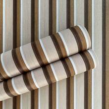 1 Roll Of Wooden Striped Self-Adhesive Wall, Ready To Be Peeled And Pasted, Detachable Self-Adhesive Waterproof And Oil-Proof PVC Vinyl Imitation Wood Contact Paper, Suitable For Countertop Drawer Stickers, Living Room, Sofa Background, Bedroom, Bar Decoration Stickers, Bathroom, Kitchen, Cabinet Furniture Stickers, House Decoration, Home Decoration, Autumn Aesthetics - Striped Grille - View 14