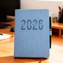 2026 Planner Notebook, English Version Annual Calendar Diary Efficiency Tracker Binder - Rectangle - View 6
