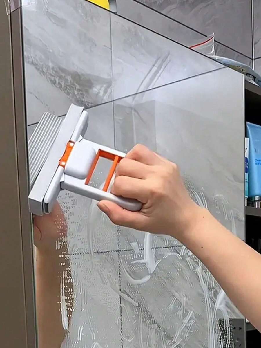 1pc Multi-Functional Mini Mop, Retractable, Wet & Dry Use, Suitable For Bathroom Glass Cleaning, Tabletop Cleaning, Coffee Table Cleaning, Dining Table Wiping, And Other Household & Kitchen Cleaning - Multicolor - View 1