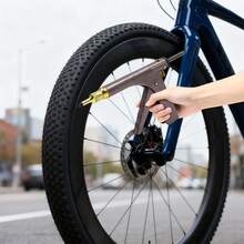 SHIOUCY Reifenreparaturwerkzeuge, Reifenstopfen-Pistole-Set, Auto Reifen Reparaturset, schlauchloses Reifenpannen-Reparaturset mit Pilzstopfen, Düsen, Sonden, Reifenreparaturset für Motorrad, PKW, LKW, Traktor, Fahrräder usw - A - Übersicht 5