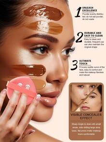 开斋节52件/5件套完整化妆刷套装，包含20支柔软化妆刷，例如：散粉刷、腮红刷、轮廓刷、高光刷、粉底刷、鼻影刷、眼影刷、眉刷。 - 粉色 - 查看 3