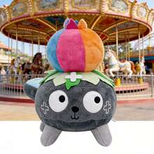 Dandy's World Plush Holiday Stuffed Figure Pillow - Christmas, Halloween, Easter Gift For Video Game Fans, Room Decor With Bonus Sticker Set | Soft Plush Toy, Stuffed Animal, Cuddly Collectible - 米色 - 查看 3