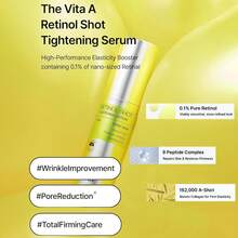 12种胜肽和维生素C视黄醇精华液，积雪草毛孔细致精华 - 减少皱纹和细纹，紧致肌肤，抗衰老，令肤色光滑 - 50毫升 - 視黃醇精華液 - 查看 8