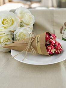 Bộ giấy gói quà Kraft 50/100 tờ - Kèm nhãn dán và dây gai để tự tay gói quà, làm quà tặng tiệc tùng, trang trí đám cưới, đồ thủ công sinh nhật và ngày lễ. - Nhiều màu - Xem 5