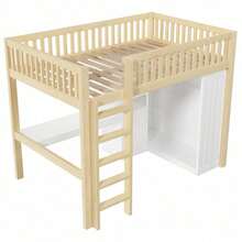 Kids Bed Frames, Headboards & Footboards - Natural + Pine + 140cm*200cm - View 11