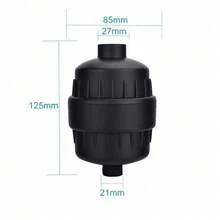 Filtr prysznicowy Home Times - Filtr do głowicy prysznicowej do twardej wody, zmiękcza wodę prysznicową, zapewniając zdrową i orzeźwiającą kąpiel - redukuje suchość i swędzenie skóry, łupież - poprawia wzrost włosów, wkład filtrujący - pojedynczy przedmiot - Zobacz 4