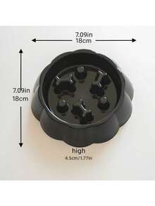 1/2件套猫狗慢食碗，防噎、防溢，适用于小型/中型幼犬和幼猫，宠物食品和水碗 - 300ml - 查看 10