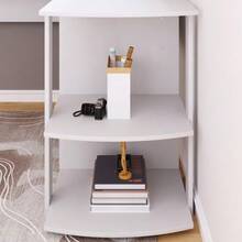 Home Office Desks - White - View 7