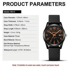 BIDEN Women's Watch, Analog Quartz Movement, 30M Water Resistant, Suitable For Nurses/Doctors/Medical Professionals, Luminous Seconds Hand, Easy-To-Read Dial, Ladies Watch - Orange - View 9