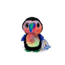 Peluches Minis Adorables de 20 cm Muñecos de Peluche con Ojos Grandes y Coloridos Juguetes Suaves y Esponjosos para s Regalos Divertidos y Coleccionables Uniconrio Arco - Tucán - Ver 6