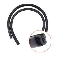 Tira de sellado de borde de puerta de coche, 2 uds., Pilar B, burlete de goma para coche, tiras de sellado de aislamiento acústico, Protector antiarañazos VQTZ - 2 piezas x 0.8 metros - Ver 7