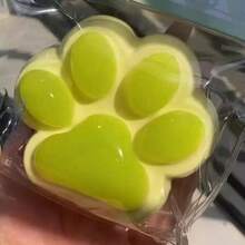 2025新款 - 多色硅胶猫爪葡萄慢回弹玩具，1个装，挤压减压，绿紫橙蓝粉可选，适合旅行/教室/浴室/桌面，儿童及成人适用，舒缓放松造型，生日/节日/礼物 - 彩色 - 查看 12