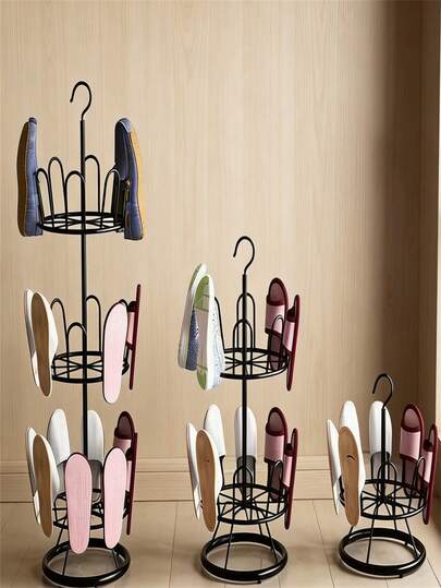 Versatile 3-Tier Metal Shoe Rack - Perfect Indoor Shoe Organizer For Home Entryway, Living Room, And More – No Electricity Needed