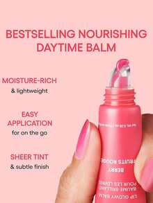 Laneige LIP GLOWY BALM 莓果色 10g/0.35oz，保濕豐唇配方，玻璃唇感，不黏膩清爽，持久滋潤，韓系保濕護唇，K-Beauty，韓妝，禮品 - 莓果 - 查看 5