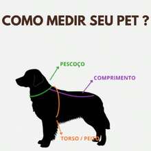 Roupa Pet Pós-Cirúrgica Castração Fêmea e Macho Lisa Protetora Para Cachorros e Gatos - Multicolorido - Visão 9