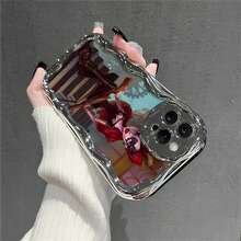 Belleza steampunk con un arma, estilo moderno. Esta elegante funda para teléfono es compatible con Samsung, Apple, OPPO, , etc. Fabricada en TPU flexible, resistente a golpes y arañazos, ofrece una excelente protección contra caídas y un agarre cómodo. Es un regalo ideal para familiares, amigos y seres queridos, y una opción perfecta para festivales. Fundas para iPhone, San Valentín, , fundas para hombre, celulares y accesorios, funda plateada para teléfono. - Plateado - Ver 4