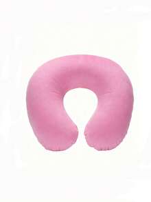 U-Shaped Portable Comfortable Breathable U-Shaped Pillow, Airplane Neck Pillow Unisex Soft Neck Pillow Suitable For Travel, Car, Home, Office, Airplane And Study, Inflatable Neck Pillow Outdoor Essential Travel Gear, Summer Camping, Soft - Multicolor - View 16