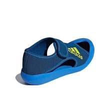 Adidas 阿迪达斯 ALTAVENTURE 儿童男童魔术贴运动休闲凉鞋 - 藍色 - 查看 7